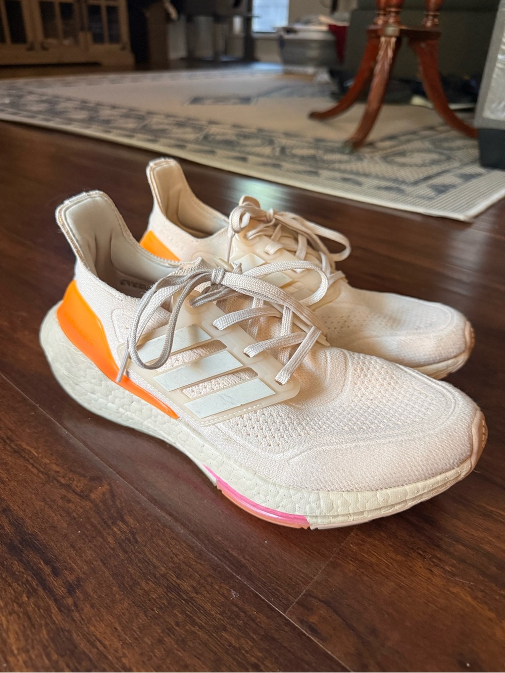 Adidas Ultraboost 21 Halo Ivory Ultra Pop size 8.5